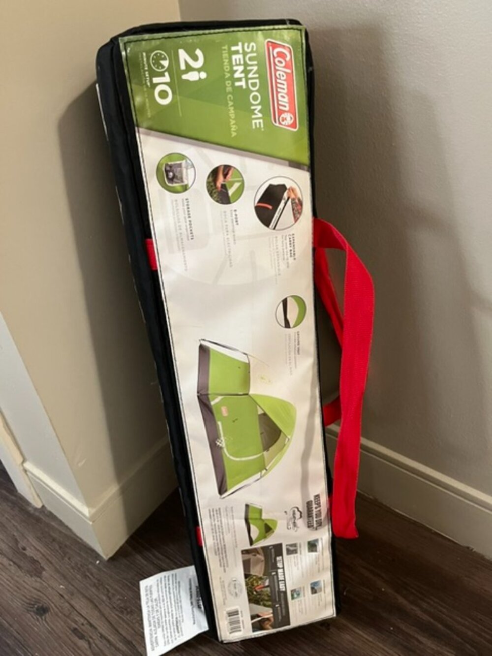 COLEMAN 2-Person Dome Tent with Carrying Case- NEW
